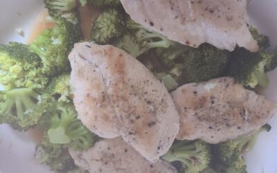 One-pan Chicken and Broccoli